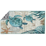 Beach Towel Swim Towel Pool Towel Sand Free Quick Dry Microfiber Absorbent-Style 2