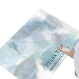 Soft Quick Drying Floor Mat Bathroom Floor Mats Absorbent Mat 50x80cm-Style 1