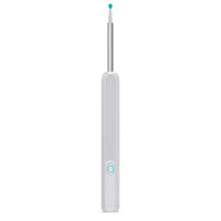 Wax Removal Tool Camera 3.3mm HD Ear Scope Otoscope with Light-White