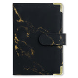 A6 Budget Binder Cash Envelope Planner System Organizer with Budget Money Envelopes-Black