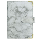 A6 Budget Binder Cash Envelope Planner System Organizer with Budget Money Envelopes-Grey