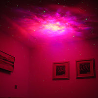 Astronaut Projector Starry Sky Galaxy Projection Lamp Night Light with Remote Control for Bedroom Decor-Style 2-Black