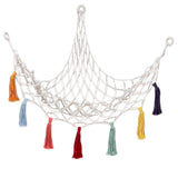 Boho Plush Toy Hammock Net Organizer Stuffed Animals Hanging Toys Room Storage-Style 2