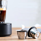 Reusable Capsule Coffee Filter Pod Set for Nespresso