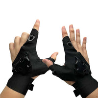 Outdoor Night Light Fishing Gloves – Waterproof One Pair