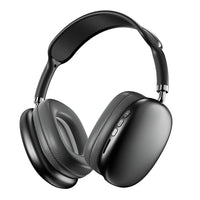 Wireless Headphones TWS Earphones Noise Reduction Headset-Black