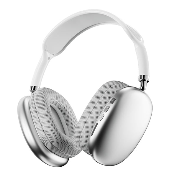 Wireless Headphones TWS Earphones Noise Reduction Headset-White