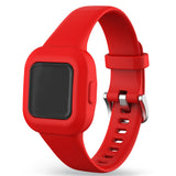 Replacement Band Straps for Garmin Vivofit Jr 3 Band Fitness Tracker Wristband-Red