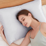 48x74cm Mulberry Silk Pillowcase Grey