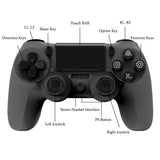 PS4 DualShock Compatible Wireless Controller Gamepad Remote with Android USB Charging Port-Black