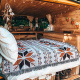 Boho Throw Blankets Picnics Blanket for Home Outdoor Travel Camping