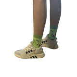 Pair of Unisex Novelty I'D RATHER BE Men Women Funny Sport Cotton Socks-Style 2
