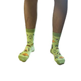Pair of Unisex Novelty I'D RATHER BE Men Women Funny Sport Cotton Socks-Style 2
