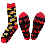Pair of Funny Socks If You Can Read This Saying Socks Novelty Gift-Style 3