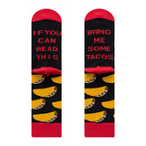 Pair of Funny Socks If You Can Read This Saying Socks Novelty Gift-Style 3