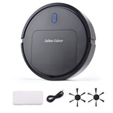 3-in-1 Vacuum and Mop Smart Robot Cleaner Black