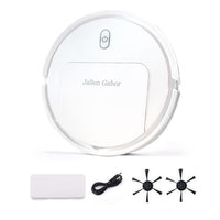 3-in-1 Vacuum and Mop Smart Robot Cleaner White