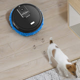 Smart Mopping Machine Robot  Cleaner Household Automatic Spray Humidification Black