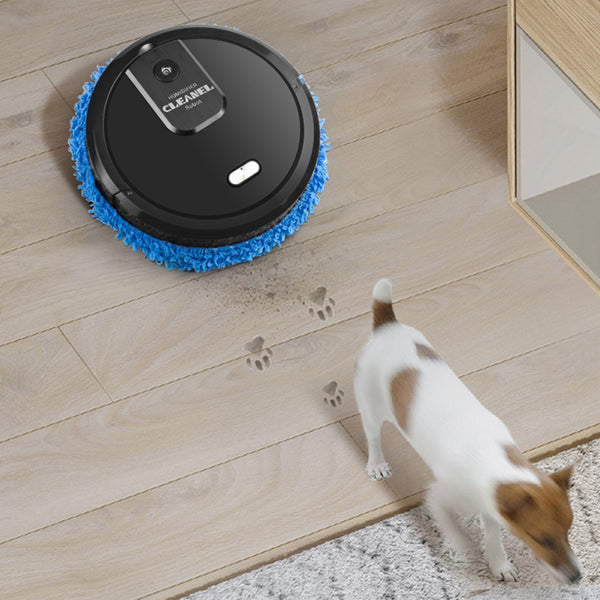 Smart Mopping Machine Robot  Cleaner Household Automatic Spray Humidification Black
