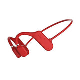 Bone Conduction Headphones Bluetooth 5.0 Wireless Sports Earphones Lightweight Ear Hook Red