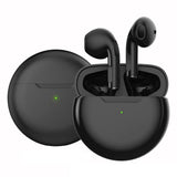 Smartphone Compatible Wireless Earbuds with Charging Case Black