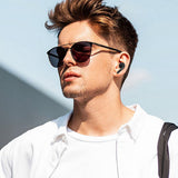 Smartphone Compatible Wireless Earbuds with Charging Case Black