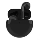 Smartphone Compatible Wireless Earbuds with Charging Case Black