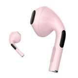 Smartphone Compatible Wireless Earbuds with Charging Case Pink