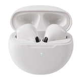 Smartphone Compatible Wireless Earbuds with Charging Case White