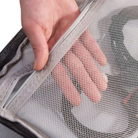 Cable Organizer Bag Charger USB Electronic Accessories Storage Travel Case Black
