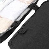 Large Capacity Toiletry Bag Travel Bag with Hanging Hook-Black