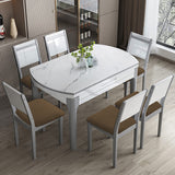 2Pcs Dining Chair Seat Cover Jacquard Removable Elastic Cushion Slipcovers Coffee