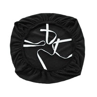 Office Chair Seat Cover Stretchable Computer Chair Seat Cushion Slipcovers Black