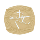 Office Chair Seat Cover Stretchable Computer Chair Seat Cushion Slipcovers Khaki