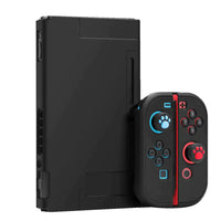 For Nintendo Switch Dockable Case Protective Cover Console JoyCon Grip Case Black