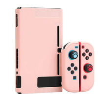 For Nintendo Switch Dockable Case Protective Cover Console JoyCon Grip Case Pink