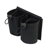 FancyGrab Luggage Travel Drink Bag Cup Holder Lightweight Durable Cup Carrier for Drinks Mobile Phone Black