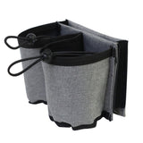 FancyGrab Luggage Travel Drink Bag Cup Holder Lightweight Durable Cup Carrier for Drinks Mobile Phone Grey