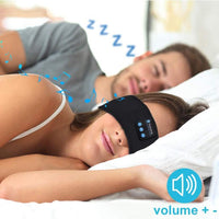 Bluetooth Wireless Stereo Headphone Headband Sport Sleep Head Band