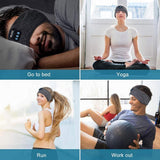 Bluetooth Wireless Stereo Headphone Headband Sport Sleep Head Band