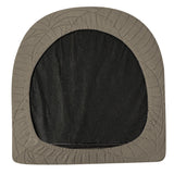 2-Piece Set Stretch Club Chair Slipcover Printed Tub Chair Covers Armchair Covers Grey