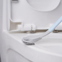 2 Pcs Toilet Brush Long-Handled Golf Toilet Brush Wall-Mounted Toilet Brush Blue