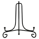 2Pcs Plate Stands Iron Display Frame Triangle Storage Rack Medium Size