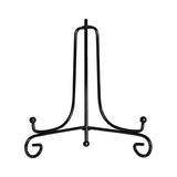 2Pcs Plate Stands Iron Display Frame Triangle Storage Rack Small Size