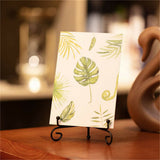 2Pcs Plate Stands Iron Display Frame Triangle Storage Rack Small Size