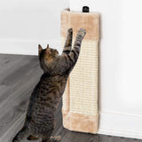 Wall Mounted Scratching Post Cat Scratching Mat Scratcher Pad Board Natural Sisal Pet Cat Toys Sofa Protector