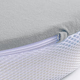 Memory Foam Leg Pillow Knee Pillow for Side Sleepers Grey