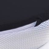 Memory Foam Leg Pillow Knee Pillow for Side Sleepers Navy Blue