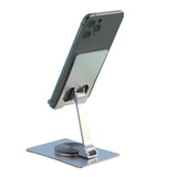 Foldable Desktop Phone Holder Adjustable Table Cell Phone Stand Phone Accessories Silver