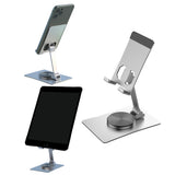 Foldable Desktop Phone Holder Adjustable Table Cell Phone Stand Phone Accessories Silver